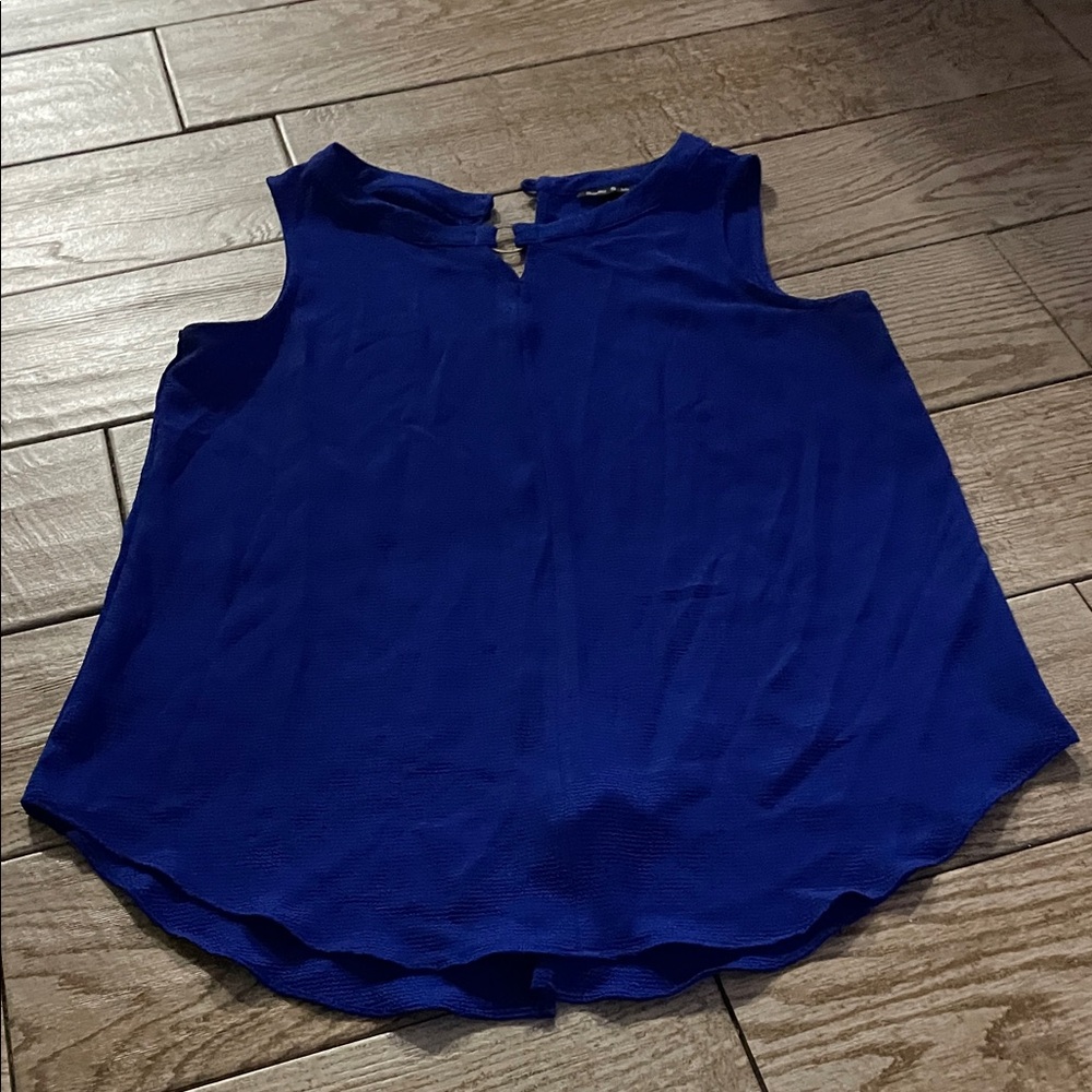 Sami & Jo Royal Blue Sleeveless Blouse